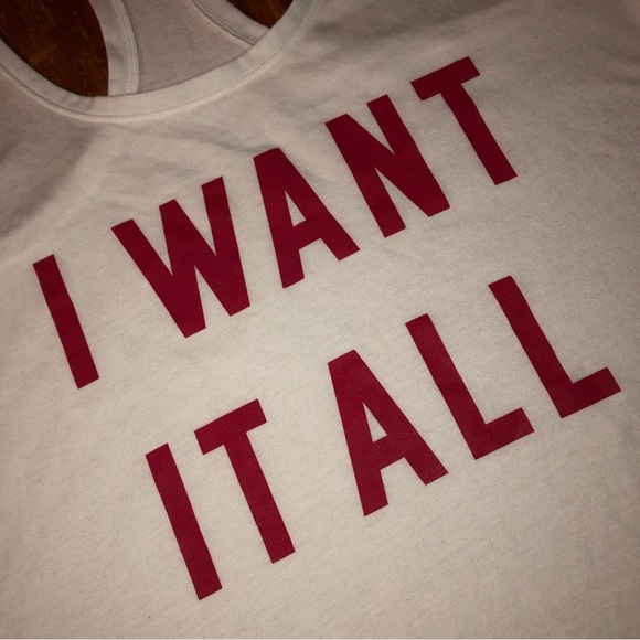 Victoria’s Secret hire and red tank top S - Picture 2 of 5